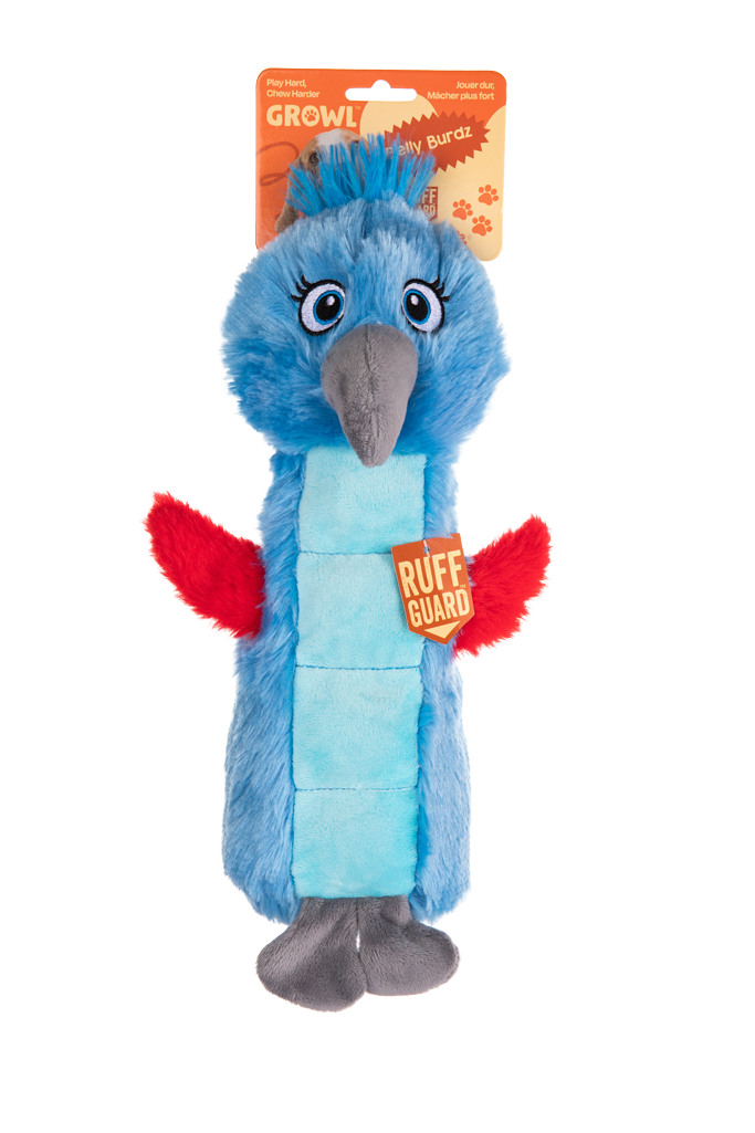 Growl Belly Burdz Percy de Papagaai Standaard