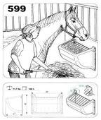 Hay Slow Feeder 140 l