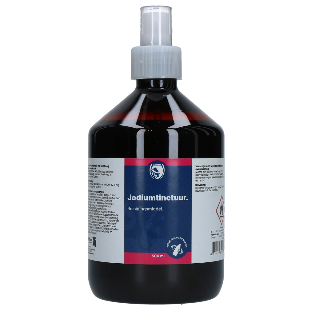 Jodium 1% pvp (10 mg per ml) & 70% Alcohol