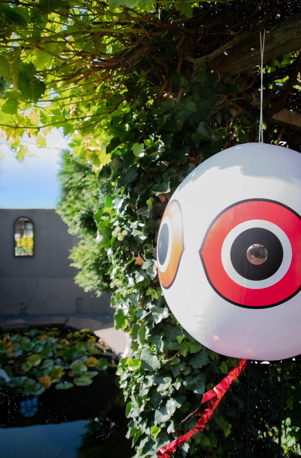 Knock Pest Scare balloon