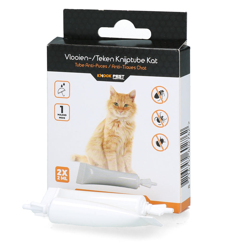 Knock Pest Floh-Zeckentube Katze DE/UK