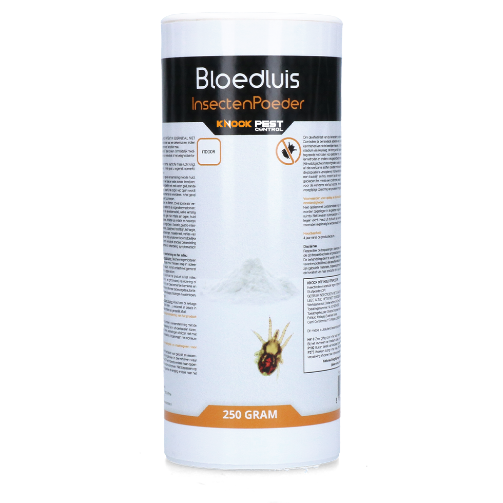 Knock Pest Insectenpoeder Bloedluis 250 g