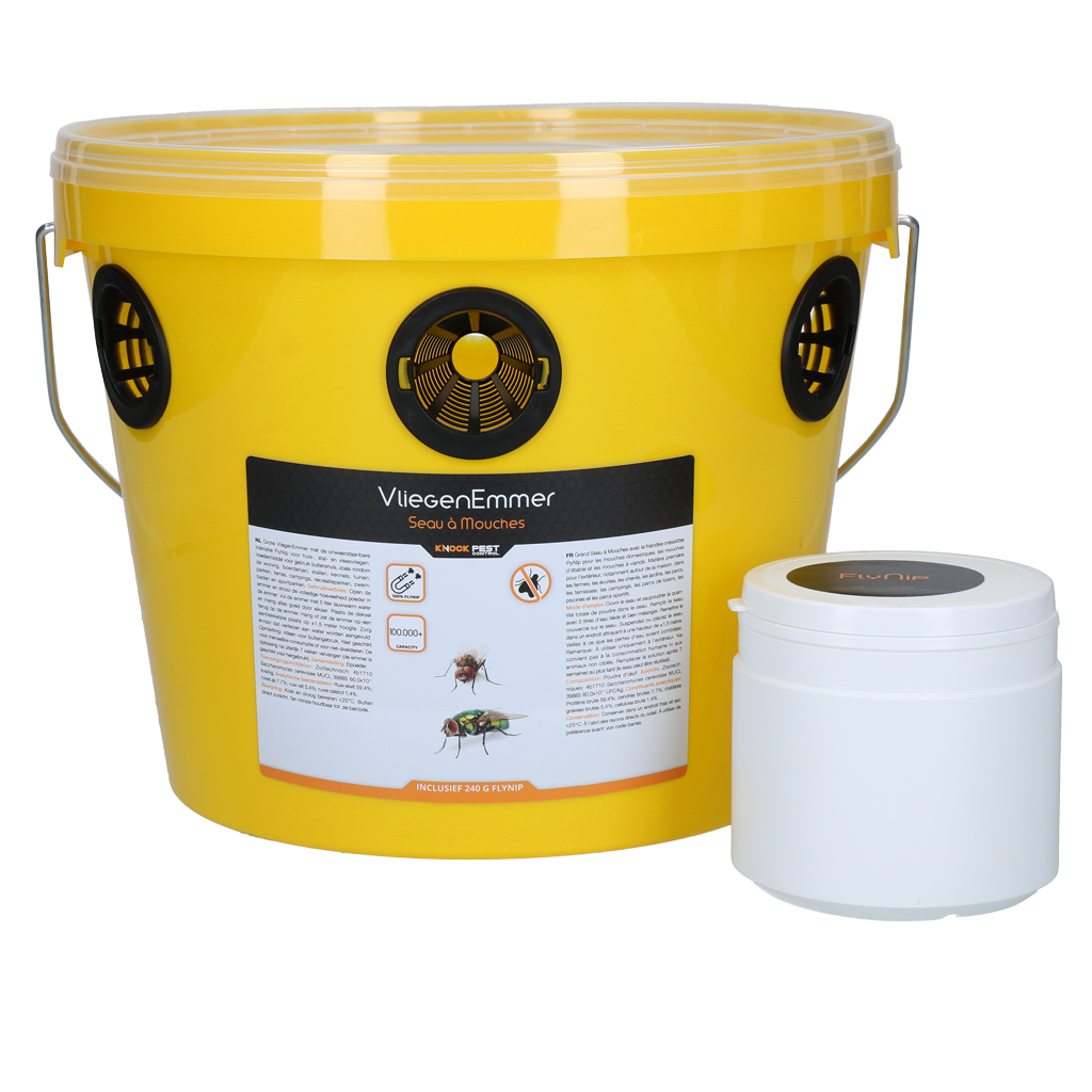 Knock Pest FlyNip FlyBucket (treat incl.)