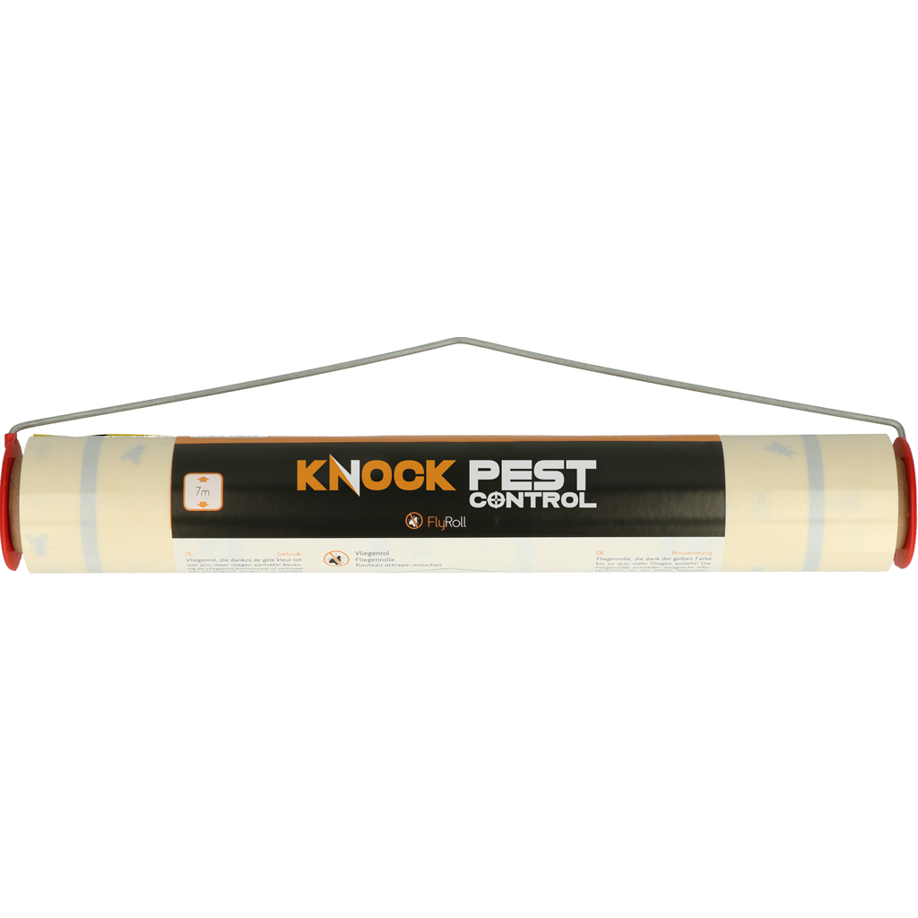 Knock Pest Fliegenkleberolle Gelb