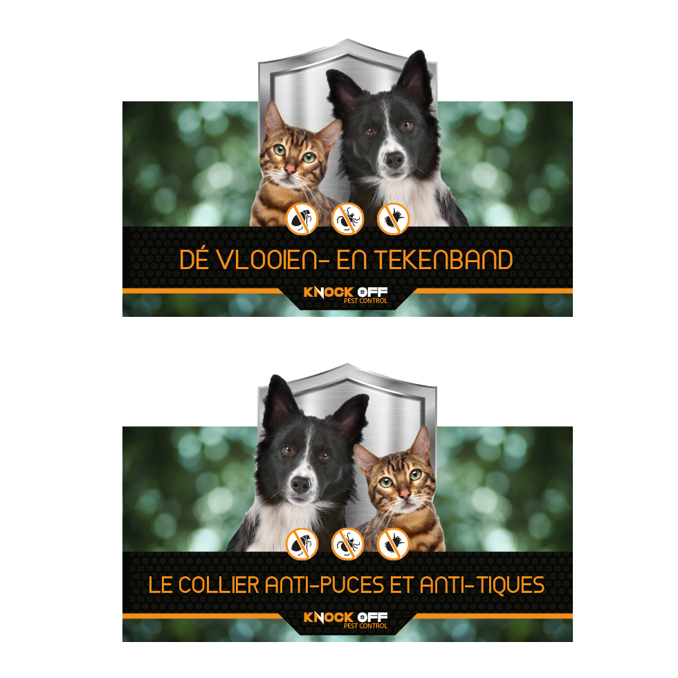 Package Deal Knock Pest Vlooienbanden NL/FR