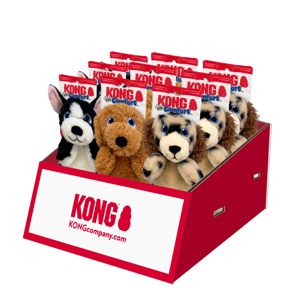 KONG ComfortPups Toonbankdisplay