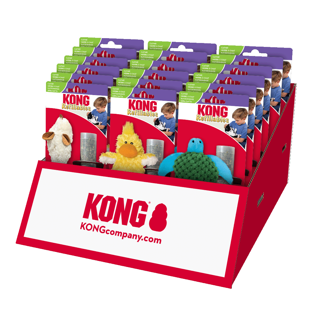 KONG Cat Refillables Thekendisplay