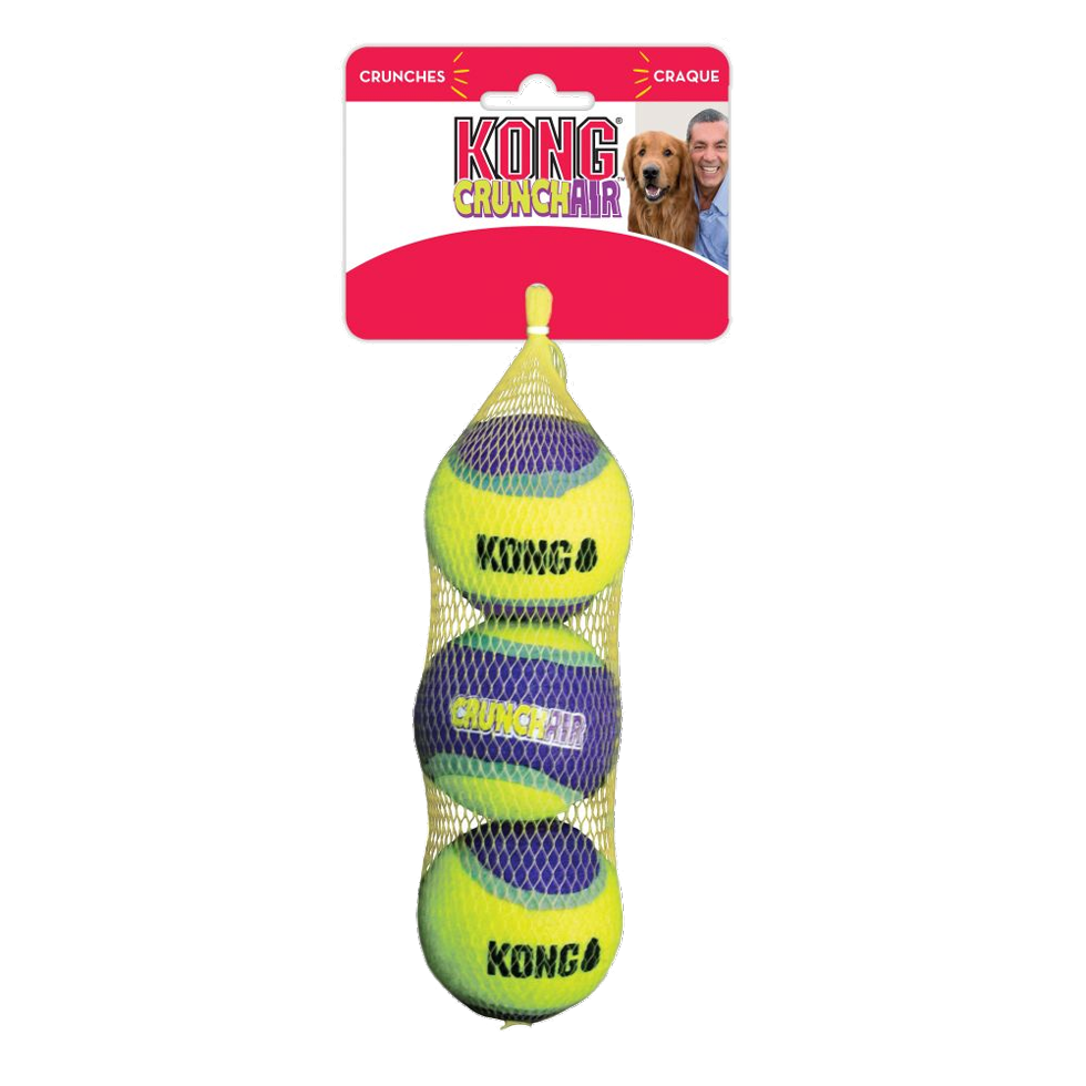 KONG CrunchAir Balls M 3-Pack