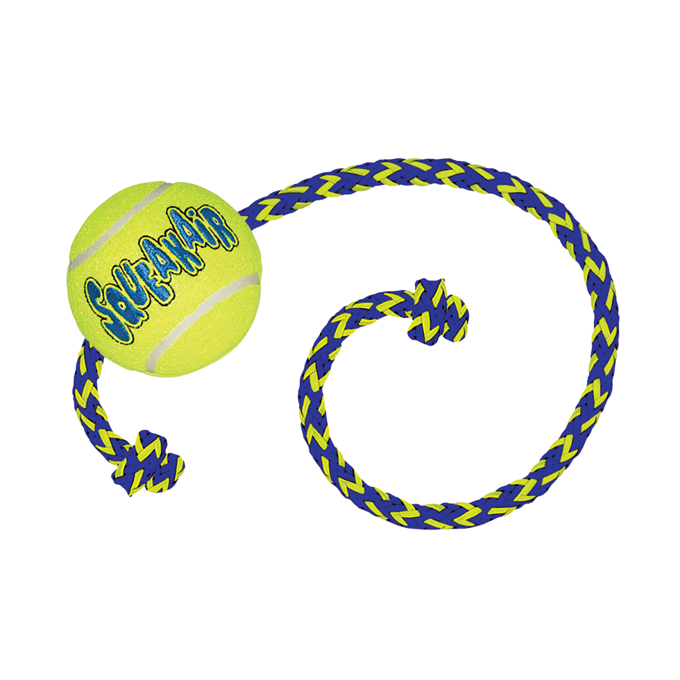 KONG SqueakAir® Balls mit Seil