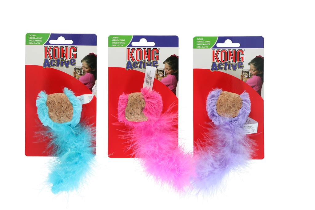 KONG Cat Active Cork Ball Assorti