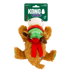 KONG Holiday Cozie Reindeer Red Green M