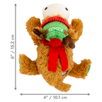 KONG Holiday Cozie Reindeer Red Green M