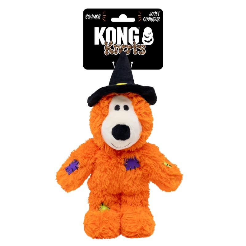 KONG Halloween Wild Knots Witch Bear