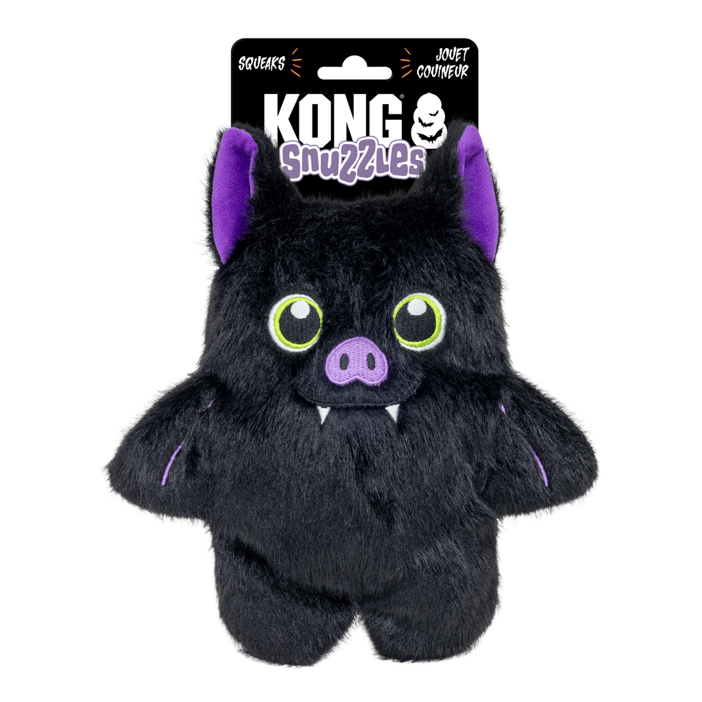 KONG Halloween Snuzzles Bat & Bear Assorti