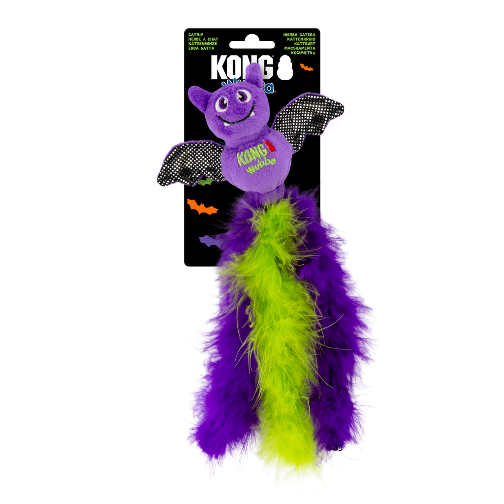 KONG Halloween Cat Wubba® Bat