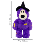 KONG Halloween Wild Knots Witch Bear Purple S/M