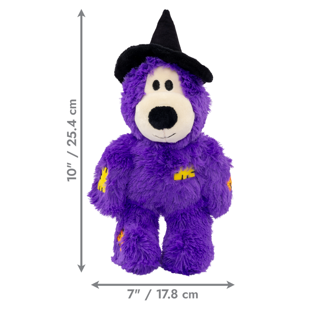 KONG Halloween Wild Knots Witch Bear Purple S/M