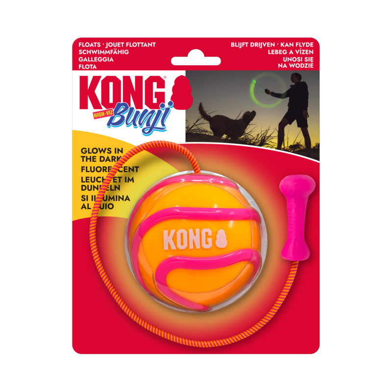 KONG Bunji High-Viz Ball Assorted