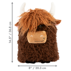 KONG Comfort Jumbo Highland Cow Assorted XL