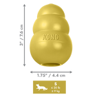 KONG 50th Anniversary KONG Classic Gold Sm Standaard