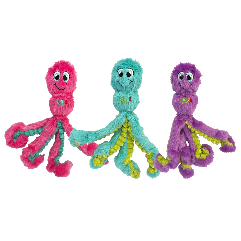 KONG Wubba Octopus Assorti