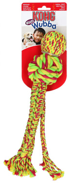 KONG Wubba Weaves with Rope Assorti L