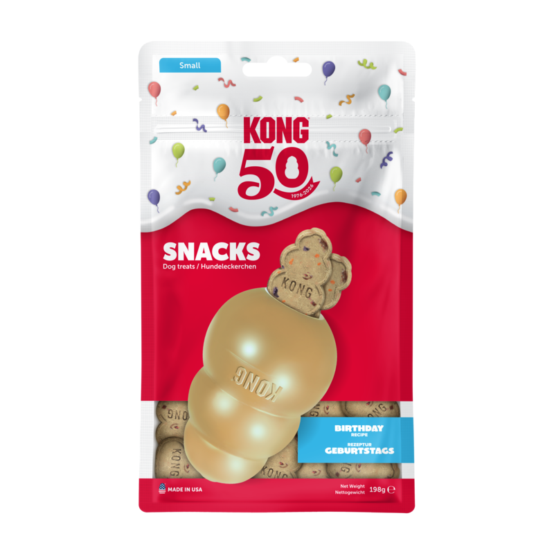 KONG 50th Anniversary KONG SnacksTM Birthday Cake Recipe Sm Standaard