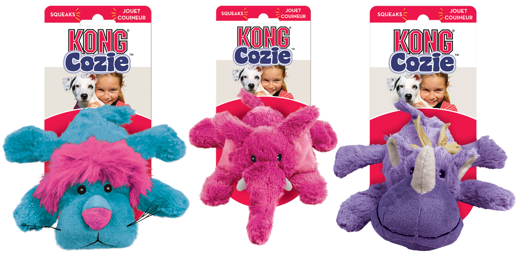 KONG Cozie Assorted Brights M