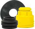 Lam redder Rubber Ventiel zwart