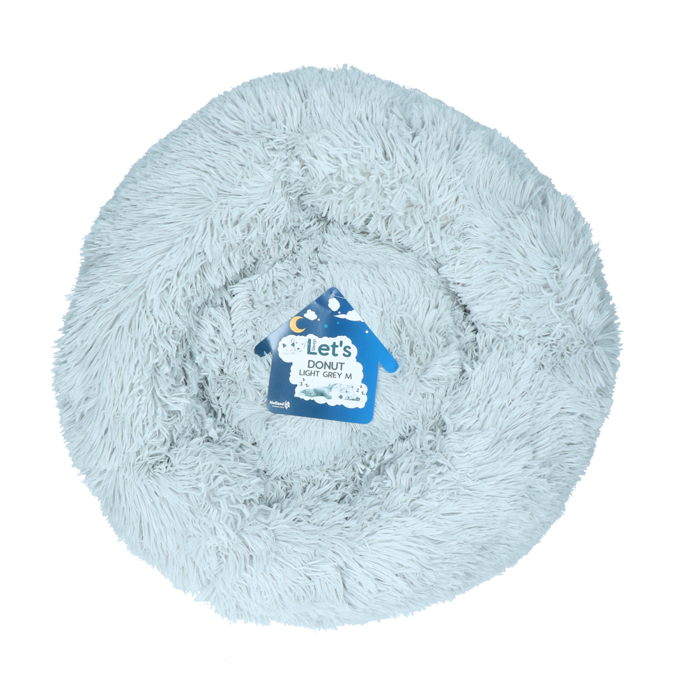 Let's Sleep Donut Lichtgrijs