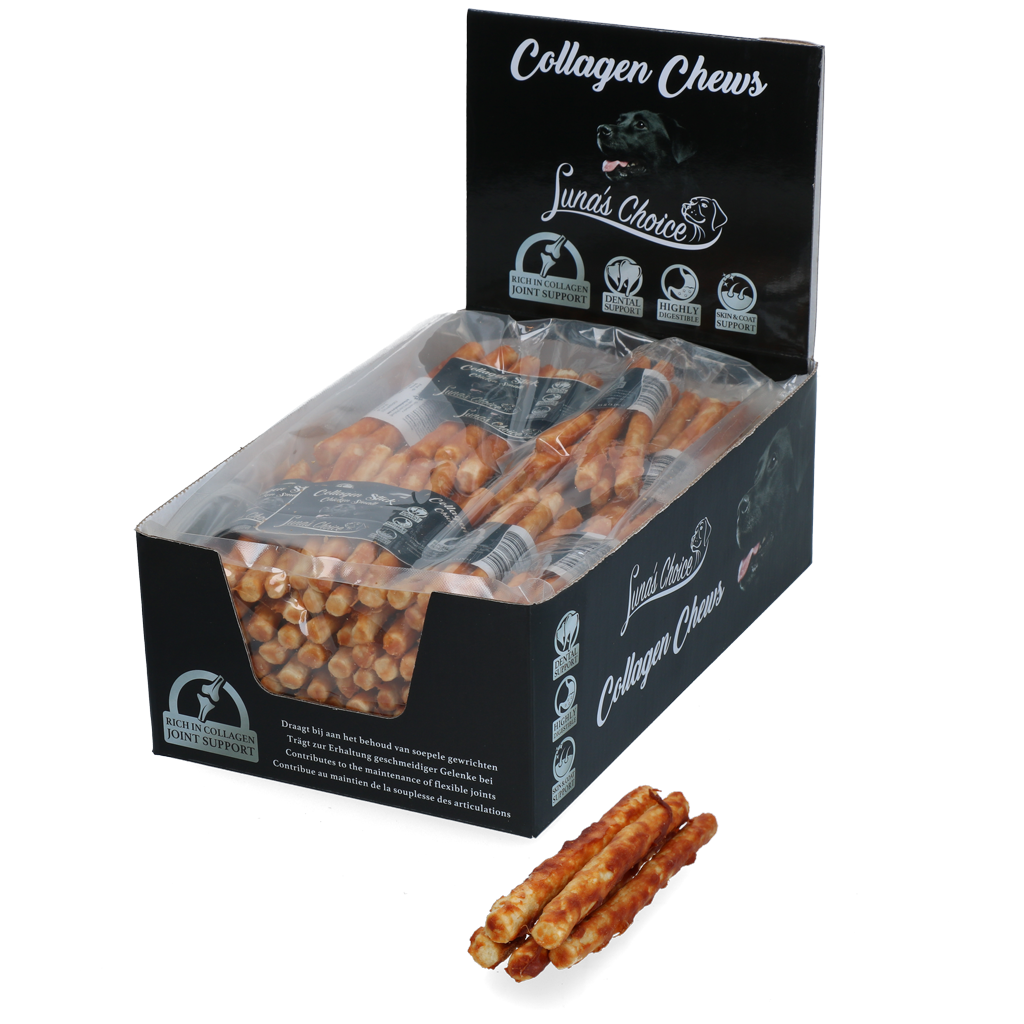 Luna's Choice Collagen Chews Stick Lachs