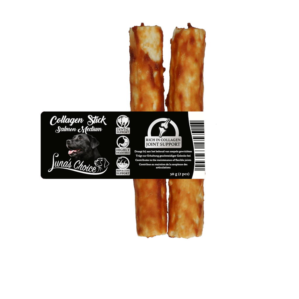 Luna's Choice Collagen Chews Stick Lachs