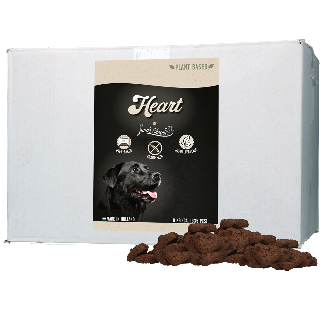 Luna’s Choice Plant Based Snack Großpackung Herz
