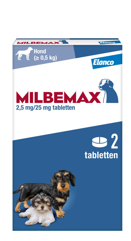 Milbemax Tabletten Puppy/Kleine hond <5kg