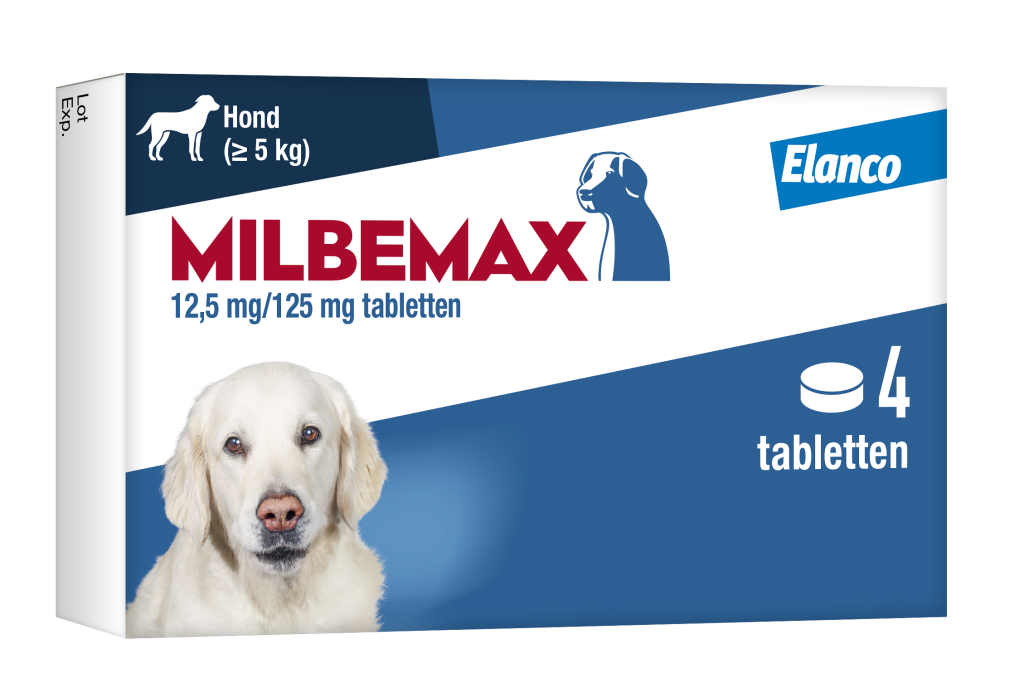Milbemax Tabletten Hond Groot 5-75kg