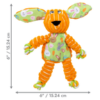 KONG Floppy Knots Orange Bunny