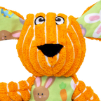 KONG Floppy Knots Orange Bunny