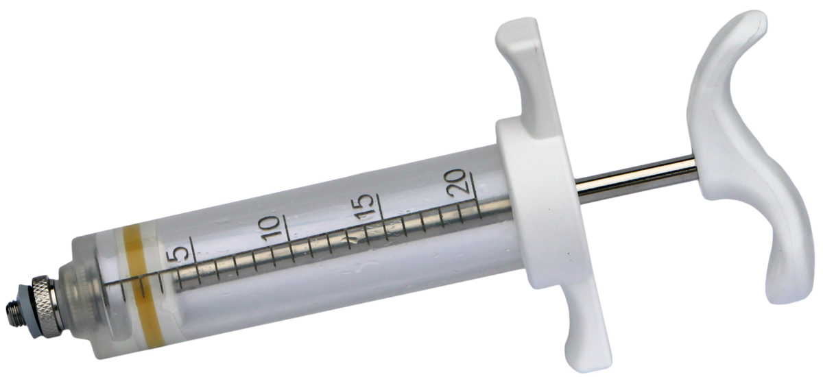 Nylon Spritze 5ml Gewindeansatz