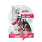 Pawise Kitten Harness With Leash Pink/Purple