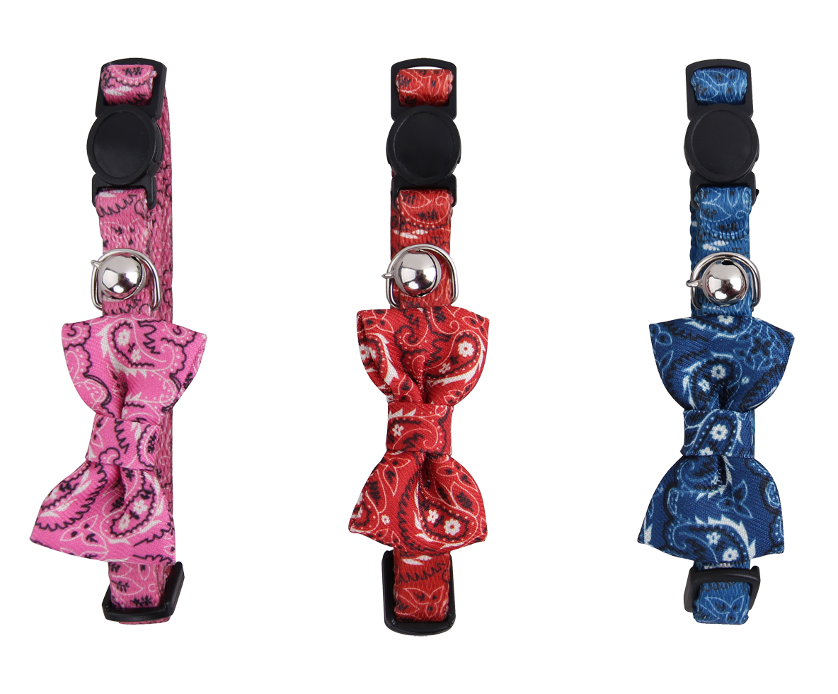 Pawise Cat Collar With Bowknot