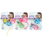 Pawise Cat Toy - Mice & Ball