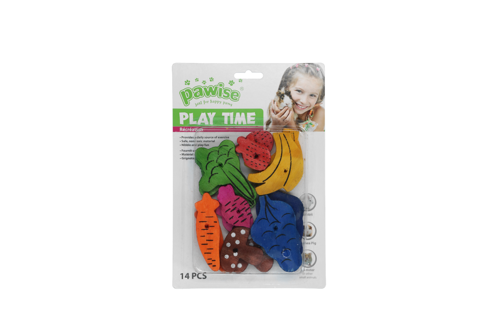 Pawise Play Time Small Pet Fruit & Veggie mix