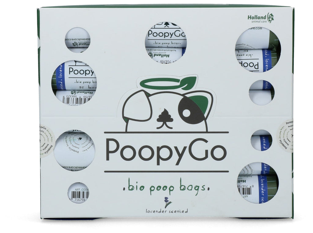 PoopyGo Eco friendly single roll lavender scented
