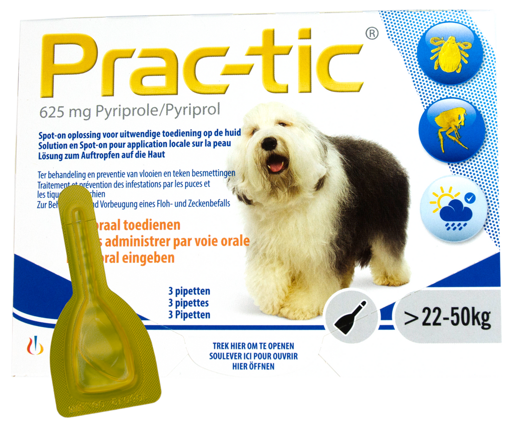 Prac-Tic Teken en vlooien druppels