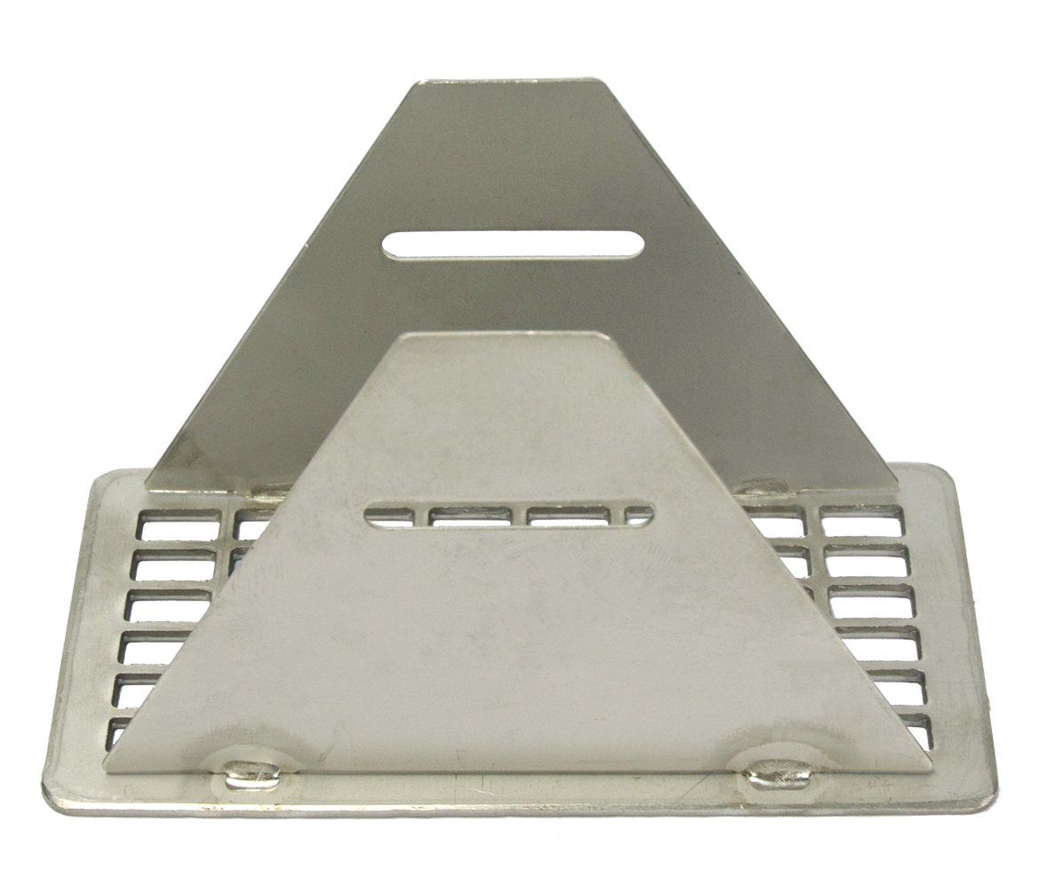 RenoFix RVS Renovatierooster 5 x 10,5 cm