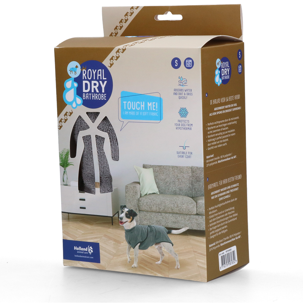 Royal Dry Badjas Voor Honden
