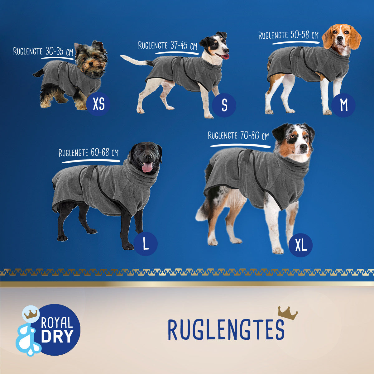 Royal Dry Doggy Bag Droogzak