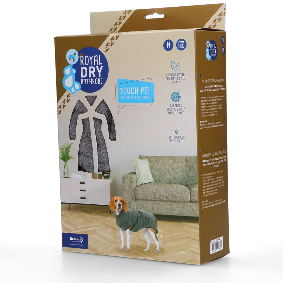 Royal Dry Badjas Voor Honden