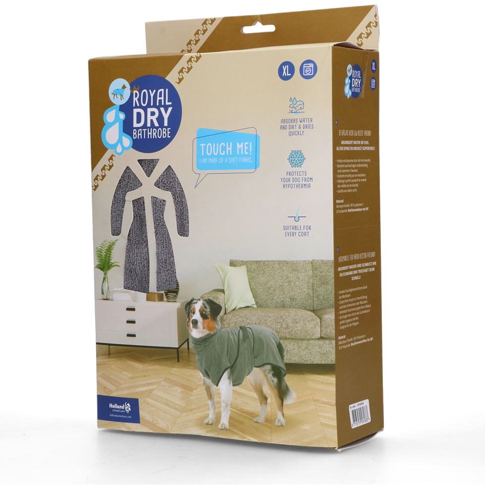 Royal Dry Badjas Voor Honden
