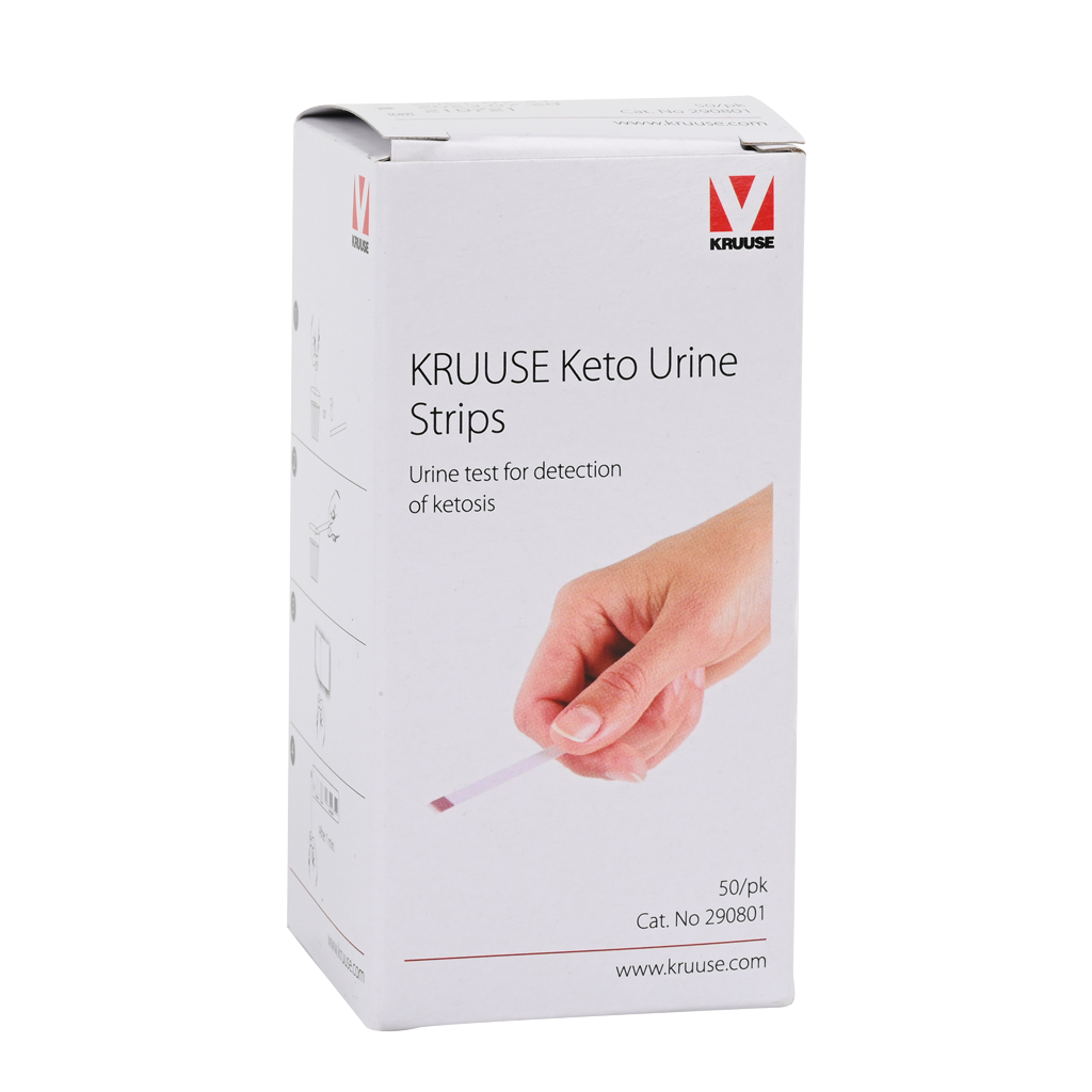 KRUUSE Ketose Urine Teststrips 50 stuks